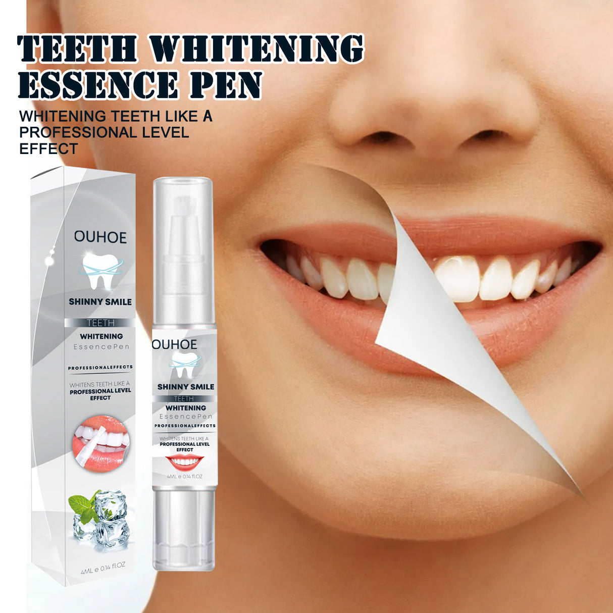 Teeth Whitening Essence Pen, Teeth Cleaning Care Fresh Breath Remove Smoke Stains Teeth Whitening Teeth Cleaning Pen - V.I.P Digital Presence