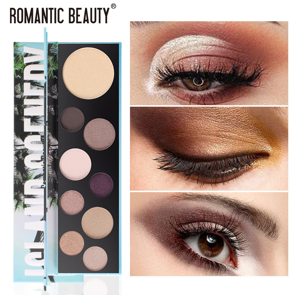 Romantic Beauty 9-Color Eye Shadow Irregular Circular Bubble Eye Shadow Plate - V.I.P Digital Presence
