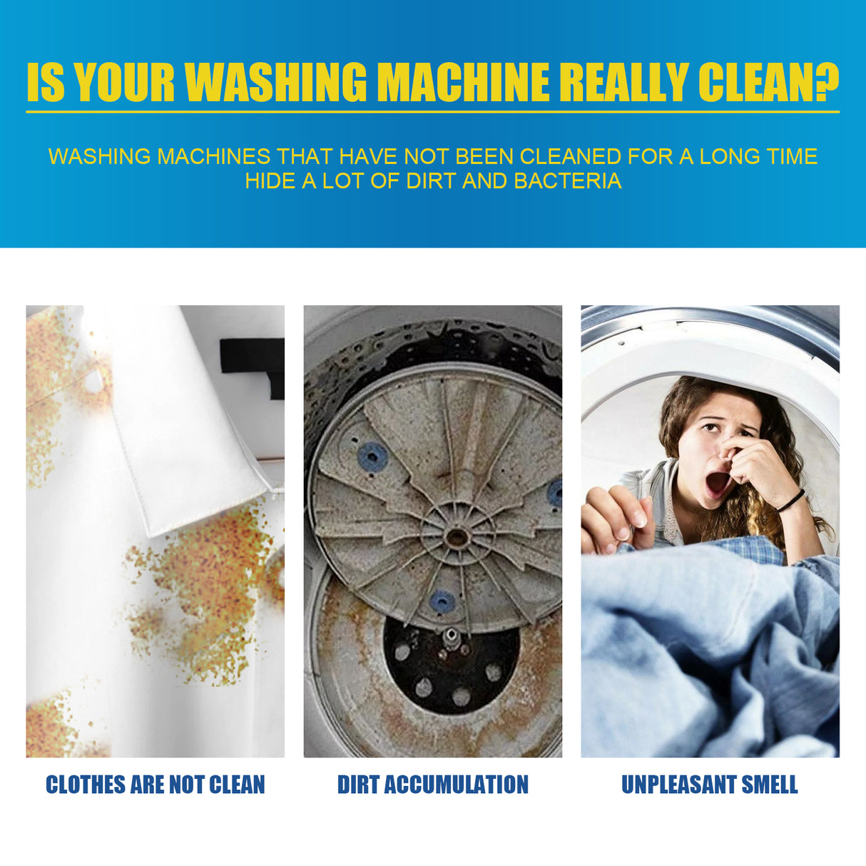 Washing Machine Deep Cleaning Tablets, Drum Type Laundry Tank Dirt Cleaning Smell Cleaning Sheet - V.I.P Digital Presence