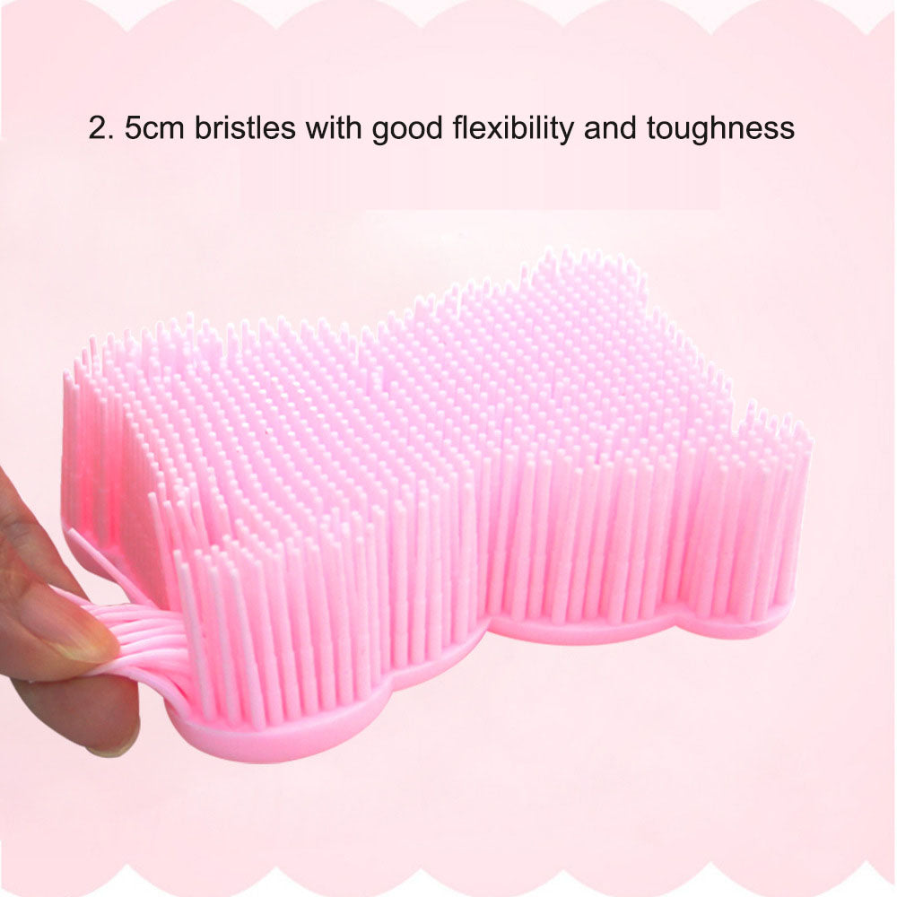 Cartoon teddy bear shampoo brush silicone shower brush - V.I.P Digital Presence