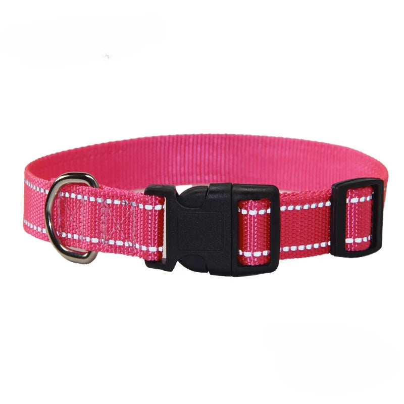 Nylon Dog Collar and Leash Set Pet Collars Leash for Small Medium Large Dogs Dog Accessories for Small Dogs - V.I.P Digital Presence