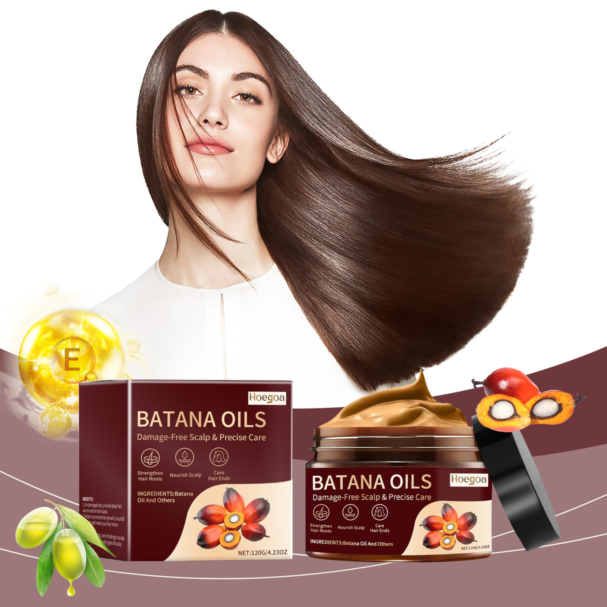 Batana Nourishing Hair Mask Improves The Repair And Smoothing Of Dry Hair And Irritated Hair - V.I.P Digital Presence