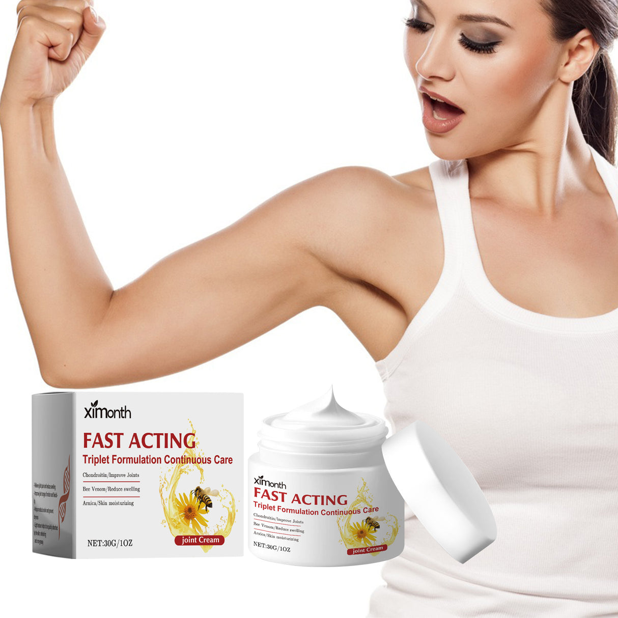 Bee Venom Joint Care Cream For Sore Shoulders, Neck, Elbows And Legs Massage Cream - V.I.P Digital Presence