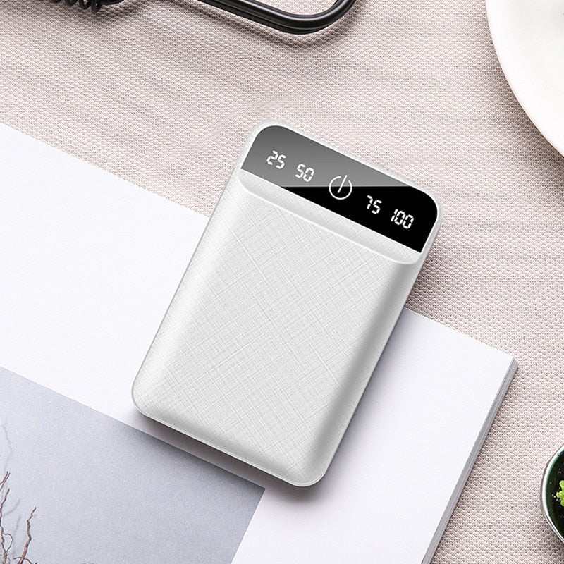 20000mAh Mini Charger Portable Two-way Fast Charging Power Bank Digital Display External Battery for iPhone Xiaomi Samsung - V.I.P Digital Presence