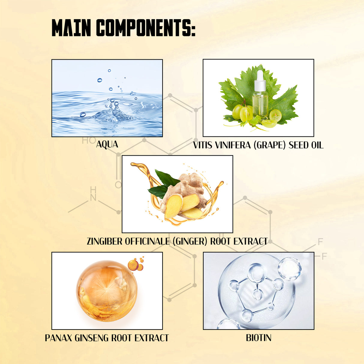 Biotin Hair Growth Roll On Massage Essence, Strong Hair Nourishing Hair Root Repair Dry Hair Essence - V.I.P Digital Presence