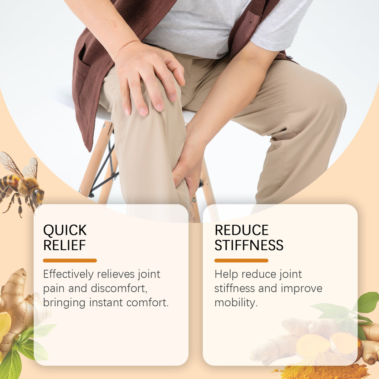 Joint Relief Cream Soothes Daily Joints And Muscles To Boost Vitality Gently Apply Body Care Cream - V.I.P Digital Presence