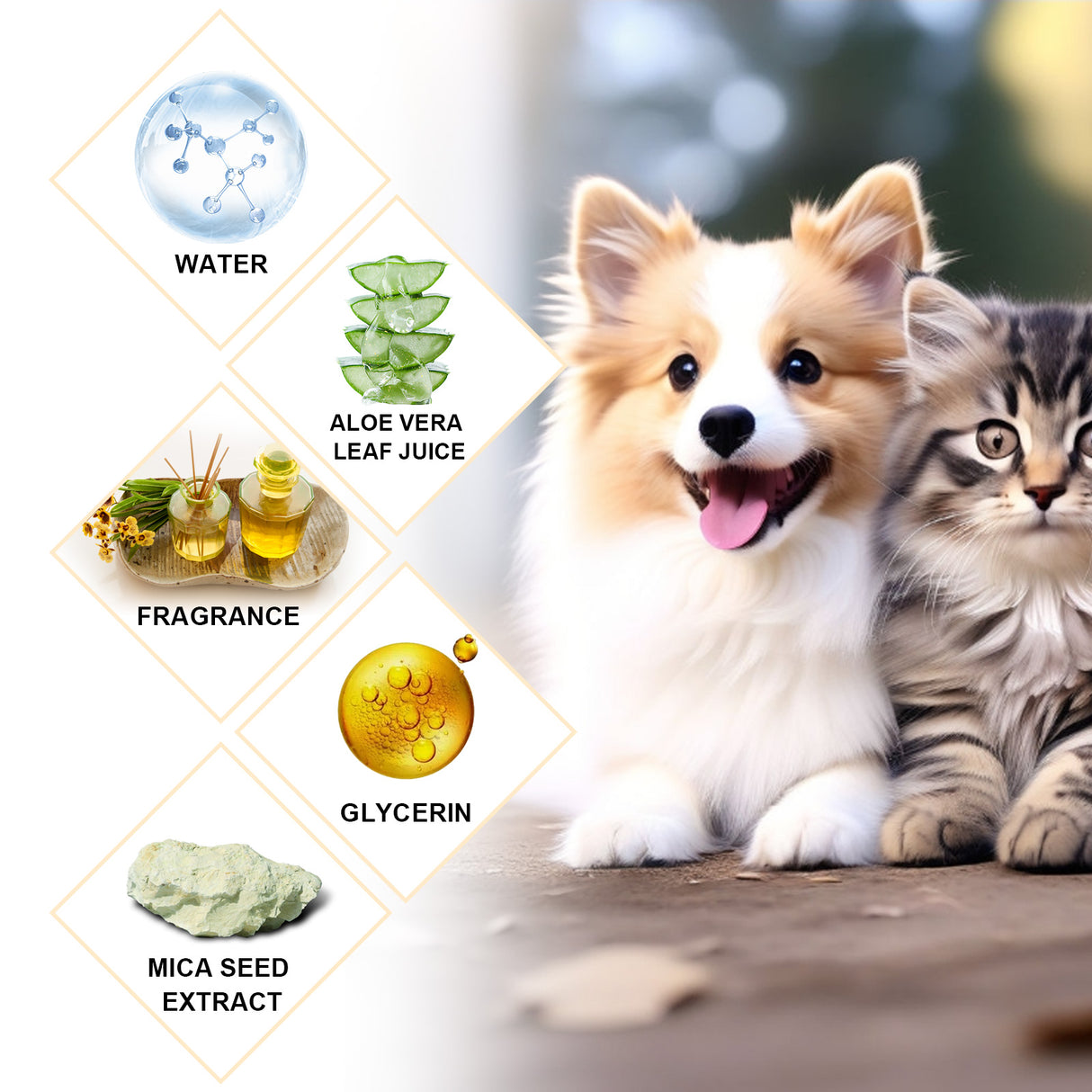 Pet Shampoo, Gentle Cleansing Of Pet Cat And Dog Hair With Smooth Unknotted Shampoo - V.I.P Digital Presence