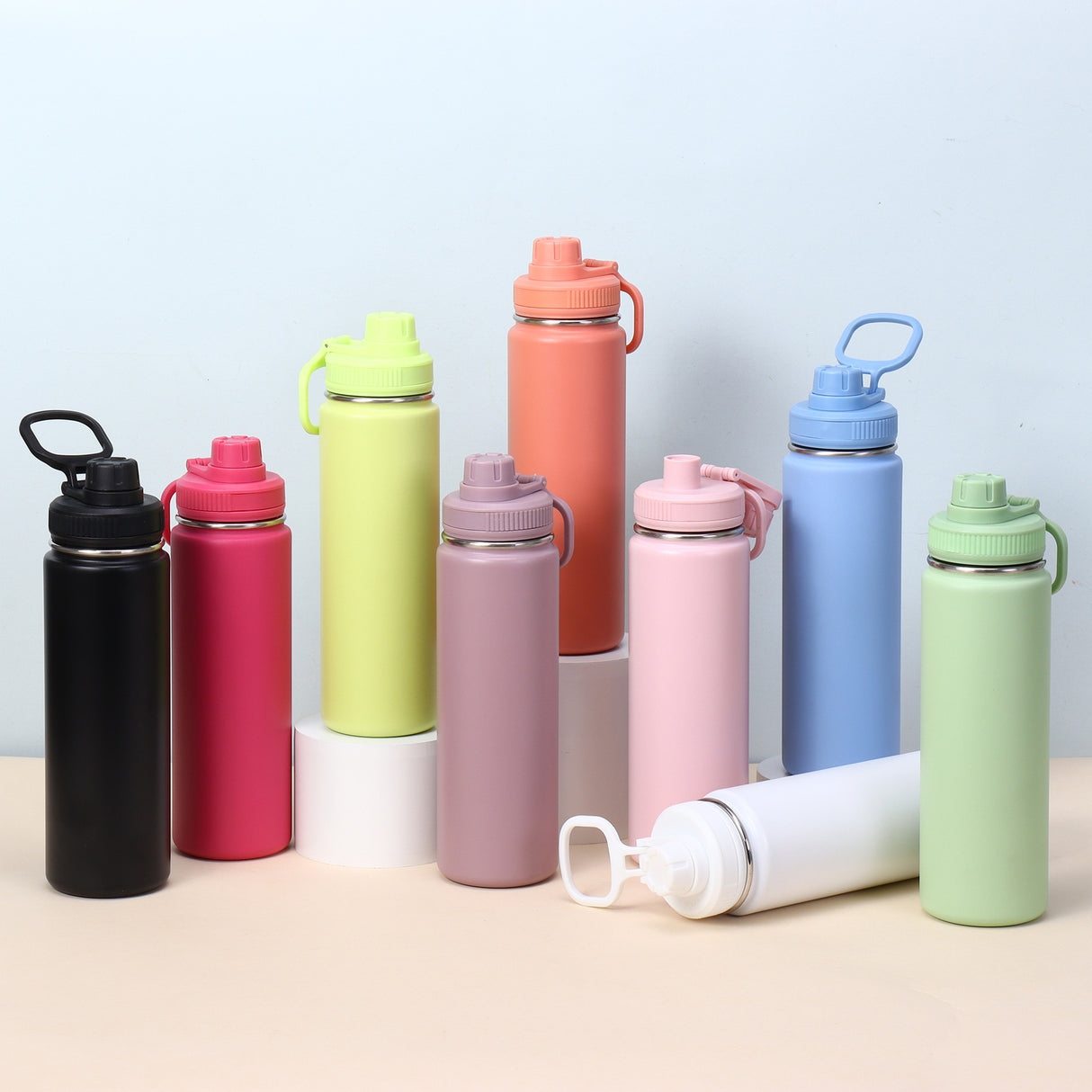304 stainless steel double-layer vacuum portable household thermos cup - V.I.P Digital Presence