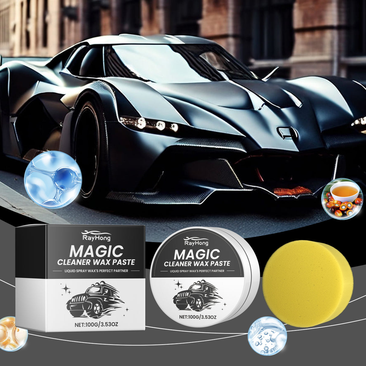 Car Cleaning And Polishing Paste, Scratch Repair Car Paint Polishing Car Maintenance Anti-Fouling Scratch Remover - V.I.P Digital Presence