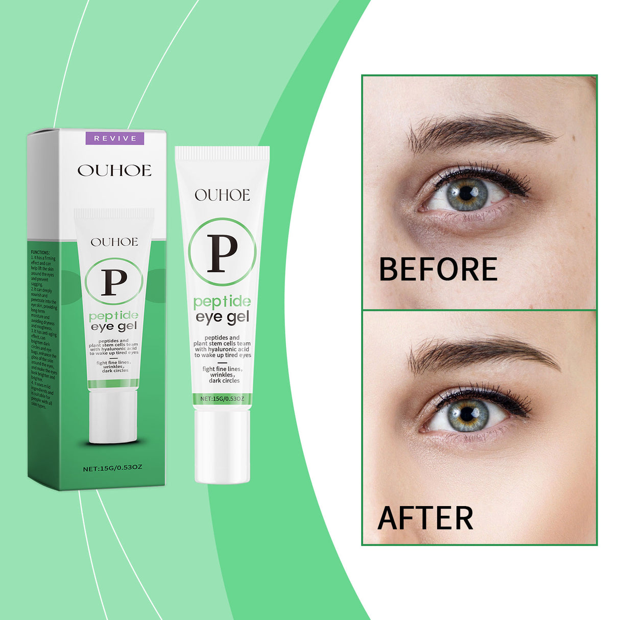 Peptide Protein Eye Gel, Firming And Lifting Eye Skin To Improve Dull, Tender And Moisturizing Eye Cream - V.I.P Digital Presence