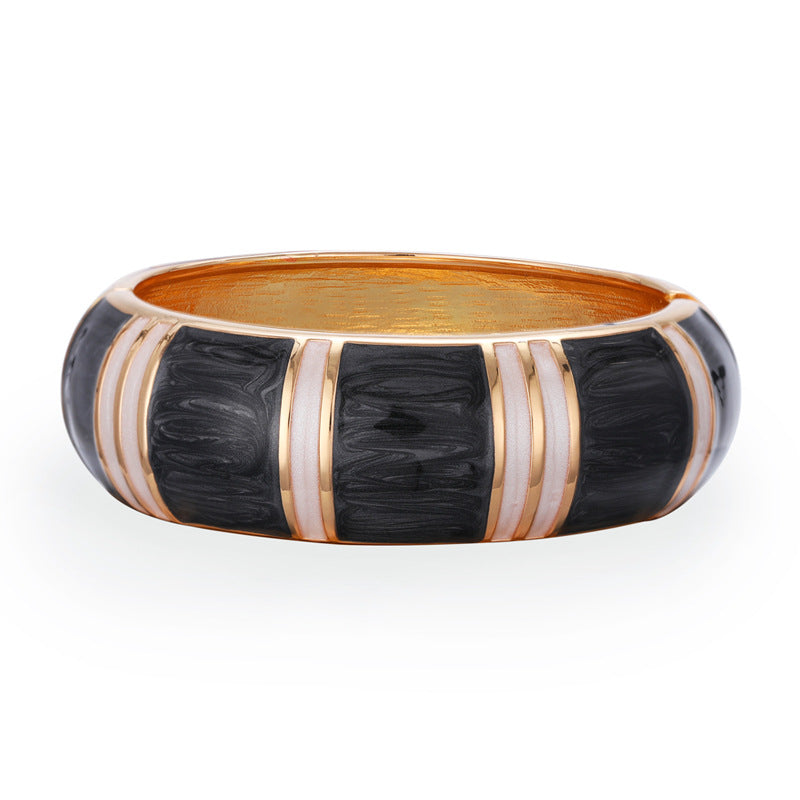 Bracelet Retro Fashion Drip Oil Double Color Simple Bamboo Knot Drum Spring - V.I.P Digital Presence