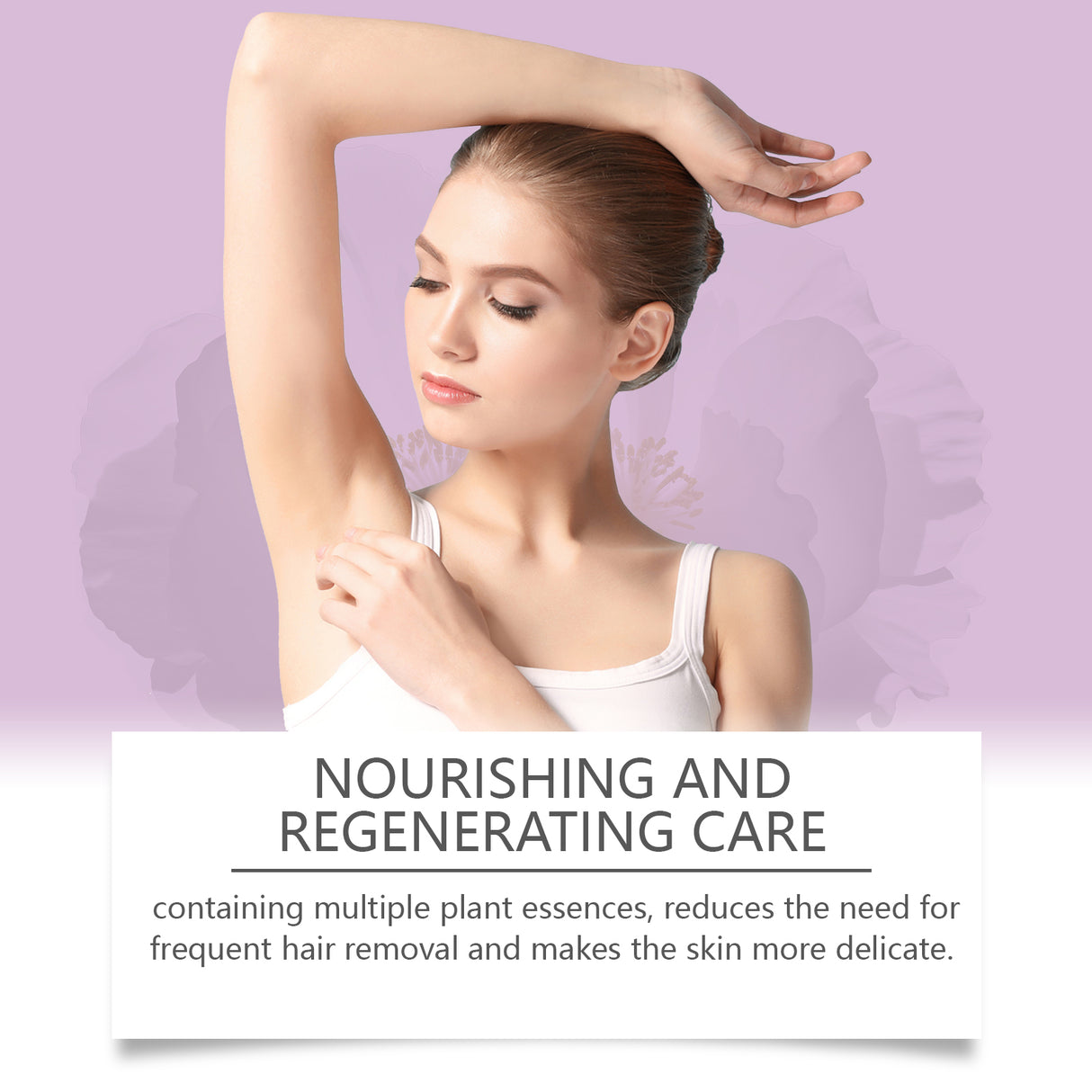 Body Hair Removal Mousse For Gentle Underarm Hair Removal Smooth Smooth Skin Clean And Refreshing Hair Removal