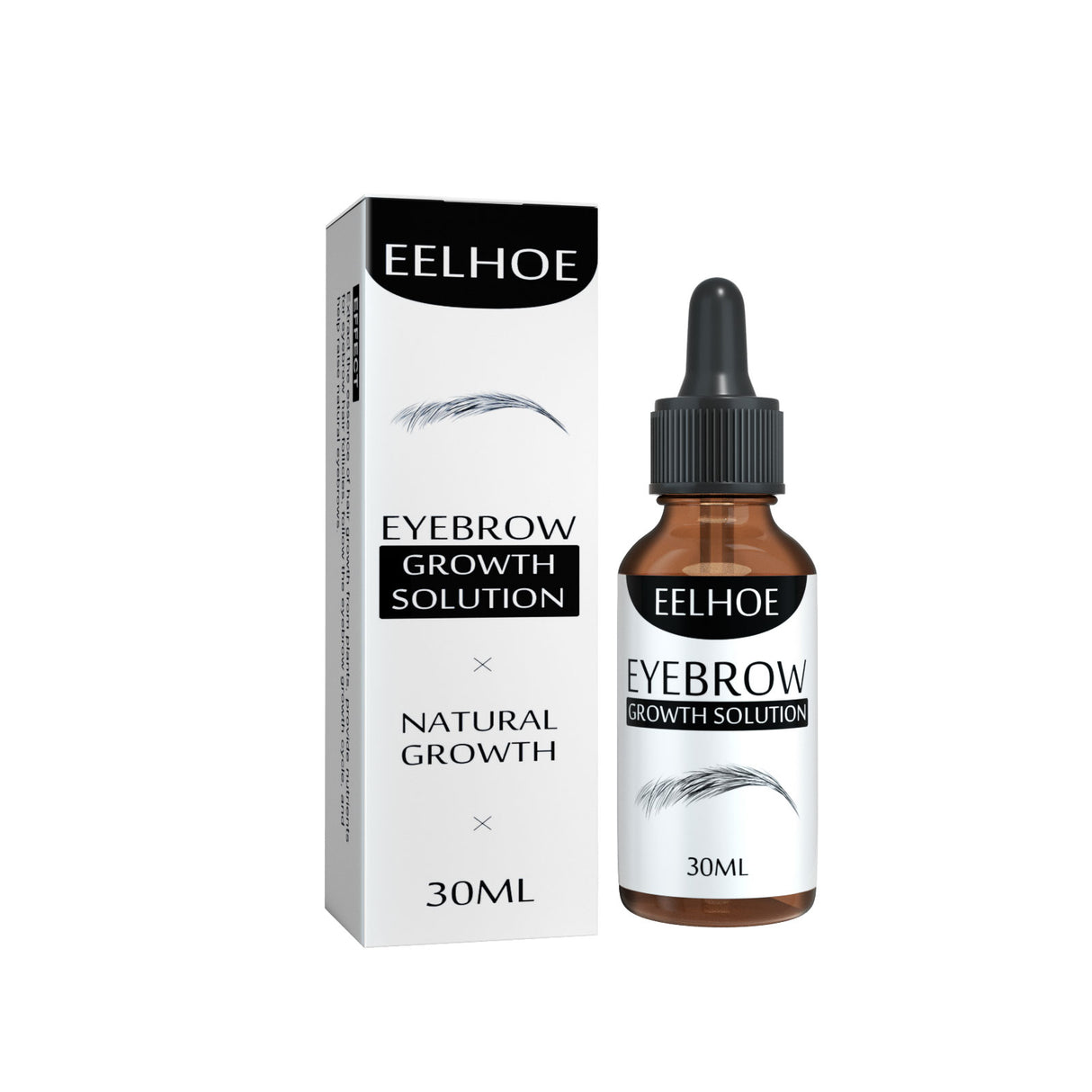 Eyebrow Liquid Dark Thick Natural Oil Eyebrow Repair Mild Moisturizing Treatment - V.I.P Digital Presence