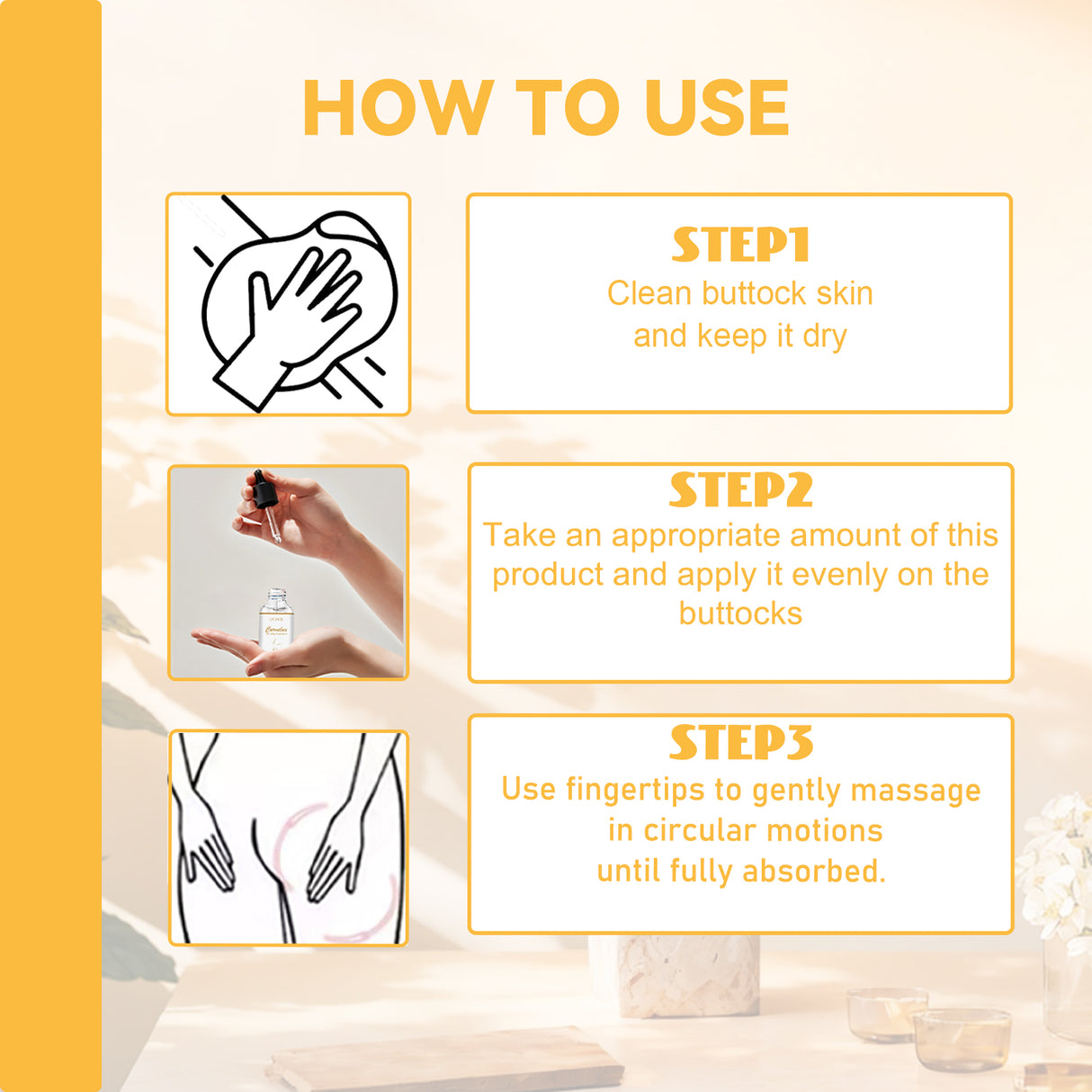 Hip Lifting Essential Oil, Carry Buttock Ass Show Buttocks Lift Hips Line Plastic Beautiful Buttock Essence - V.I.P Digital Presence