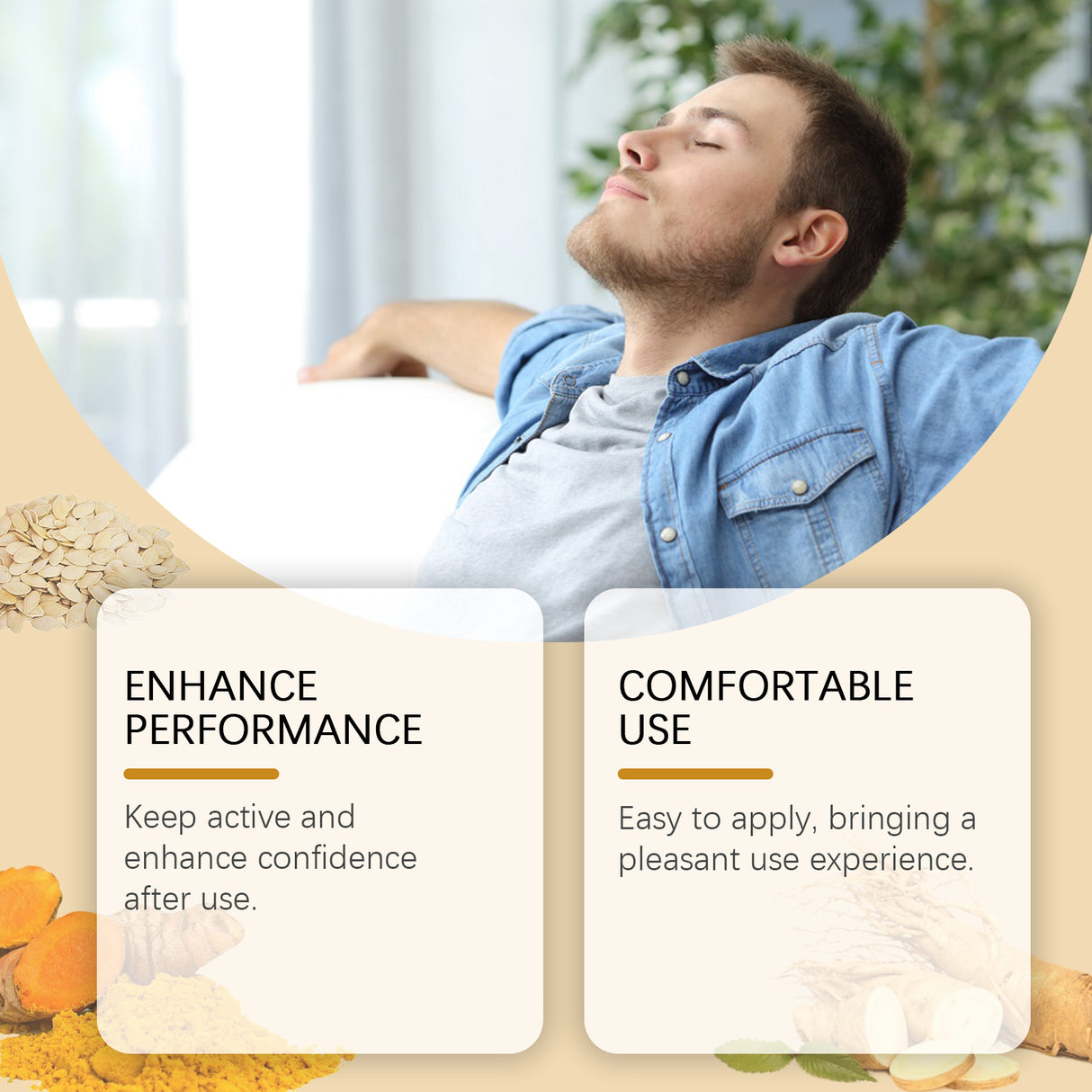 Male Vitality Care Cream Plant Extract Essential Oil Protects Male Vitality Lasting Endurance - V.I.P Digital Presence