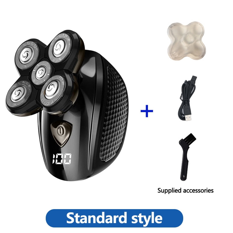 Multifunctional Grooming kit Electric Shaver Wet Dry For Men Electric Razor Rechargeable Bald Head Shaving Machine Beard Trimmer - V.I.P Digital Presence