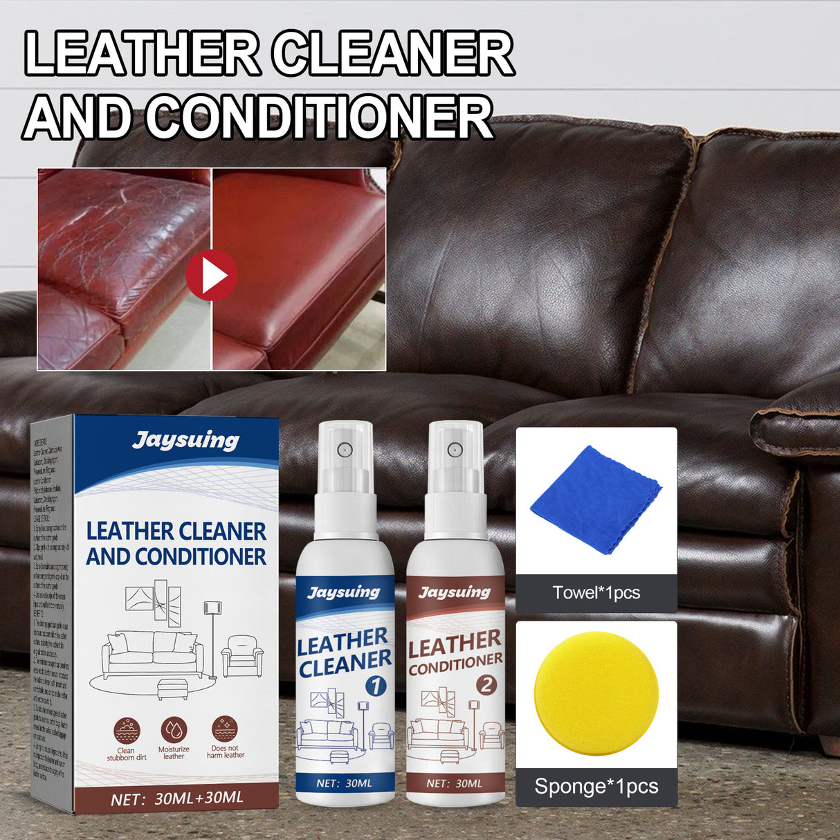 Leather Cleaning And Maintenance Agent, Leather Care Leather Suit Sofa Maintenance Cleaner - V.I.P Digital Presence