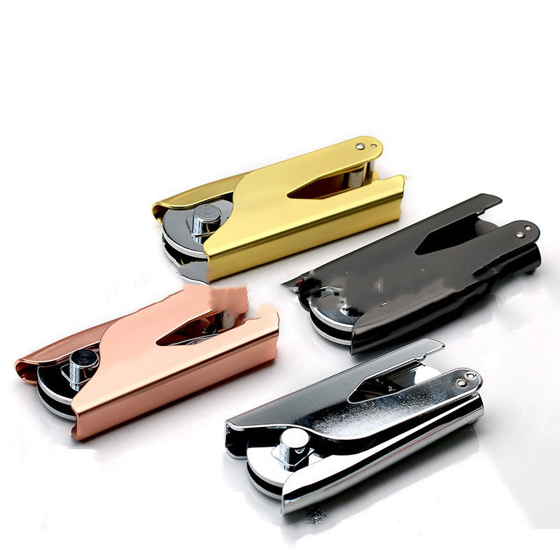 Handheld pliers with engraved steel stamp pattern logo embossed steel stamp embossing seal carving DIY - V.I.P Digital Presence