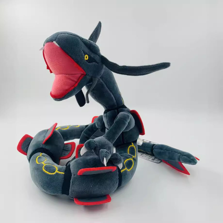 80cm Lie Kong Sitting Sky Dragon Crack Sitting Green Dragon Black Dragon Skeleton Shaped Plush Doll - V.I.P Digital Presence