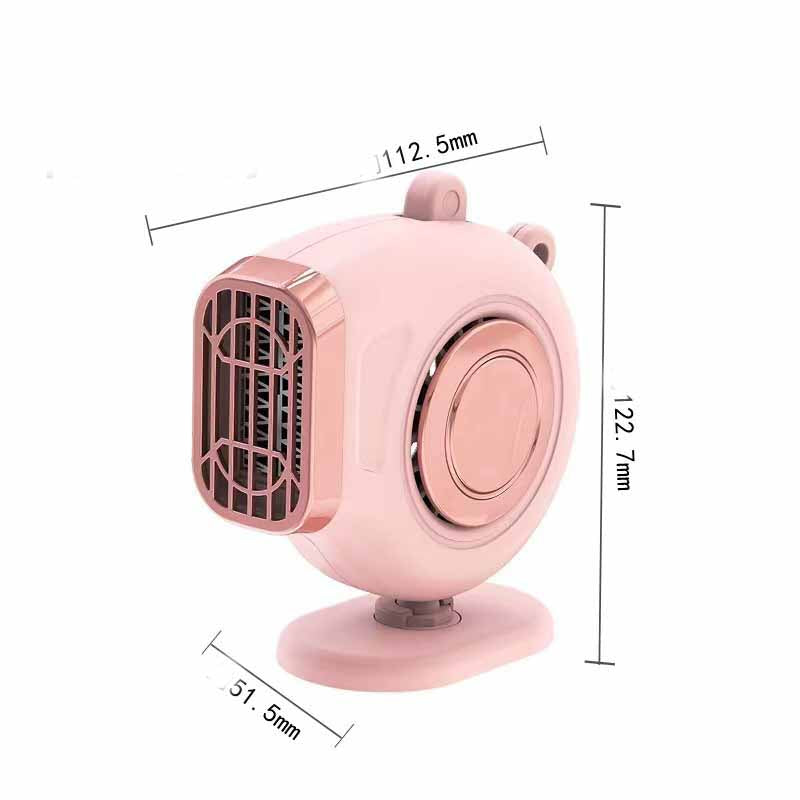 Small Sun Car Mounted Heater 12V/24V Car Heater Car Creative Fast Heating Mini Hot Fan - V.I.P Digital Presence