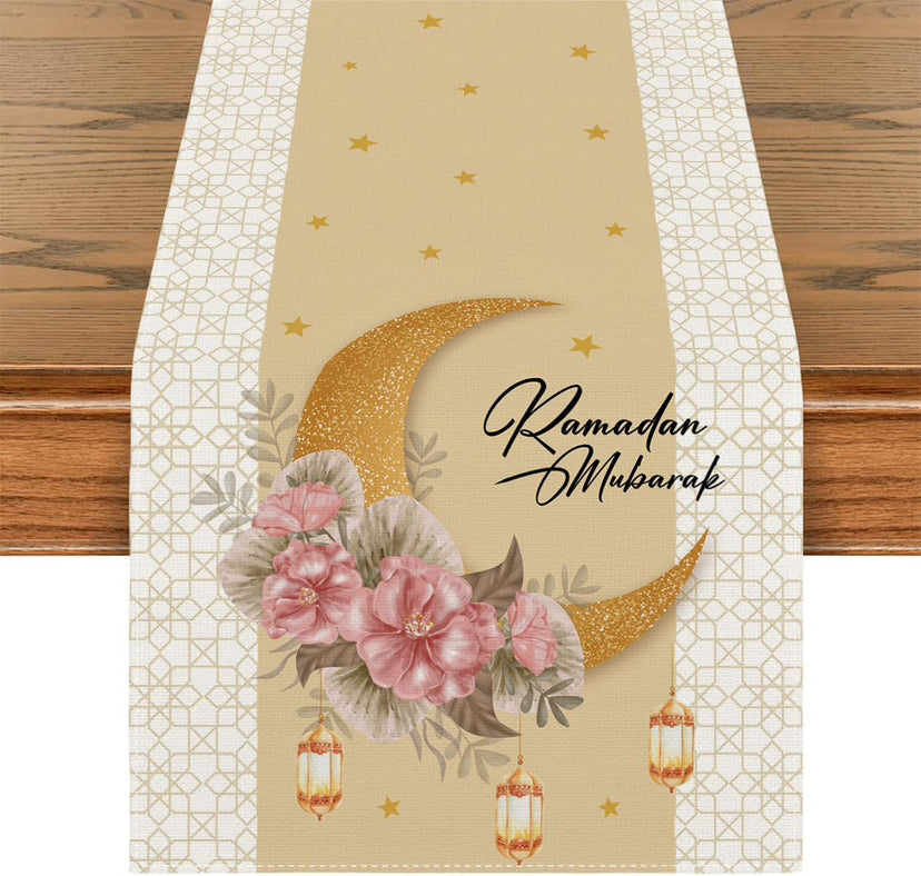 Printed Moon Castle House Tablecloth Home Decoration Party Festival Atmosphere Table Flag - V.I.P Digital Presence