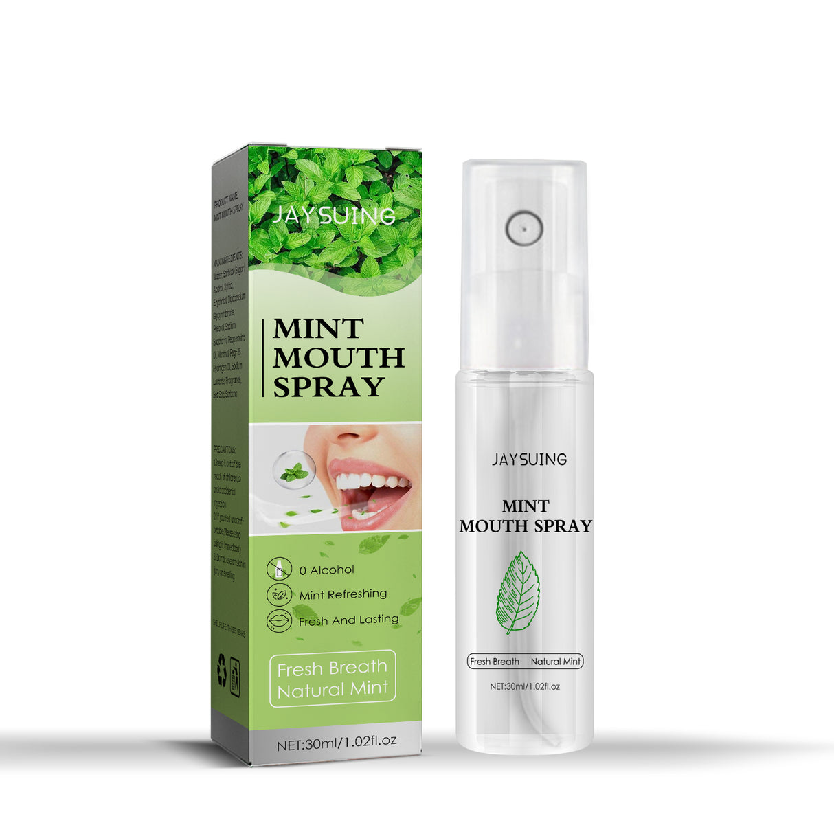 Breath Fresher, Retain Fragrance Remove Odor Portable Minty Breath Freshening Spray - V.I.P Digital Presence