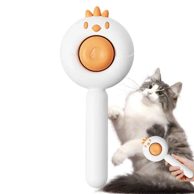 Comb For Dogs Self-Cleaning Stainless Steel Teeth Pet Comb Easy Hair Removal And Massaging Pet Brush Supplies Multifunctional - V.I.P Digital Presence