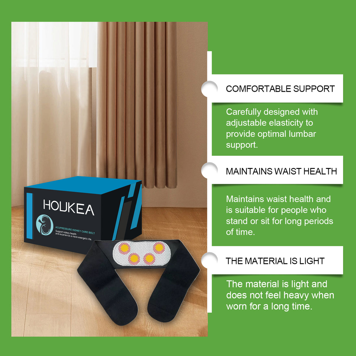 Body Care Magnetic Therapy, Body Care Magnetic Belt Warm Comfortable Breathable Waist Elastic Belt - V.I.P Digital Presence