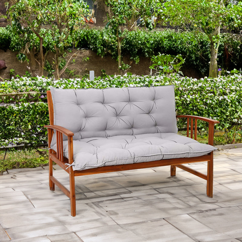 Outdoor 2/3-seater bench/swing cushions: thickened, with backrest, waterproof. - V.I.P Digital Presence