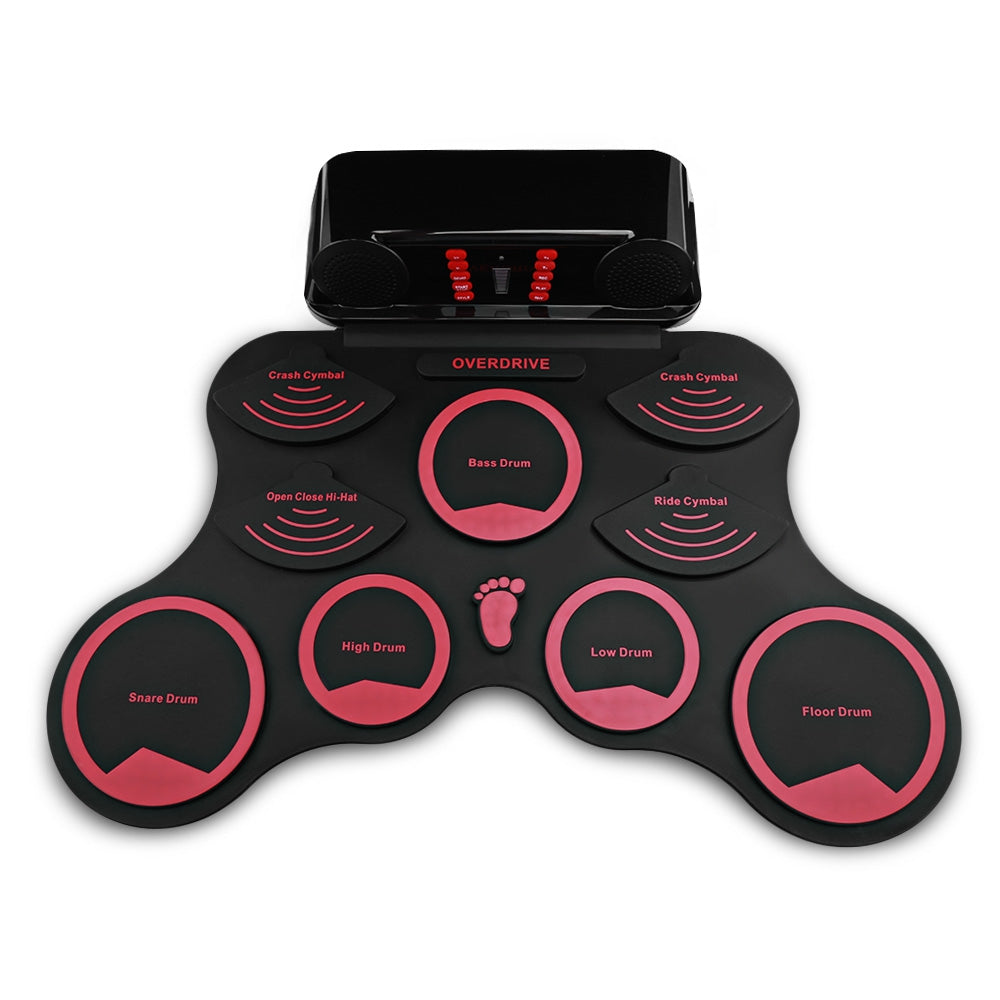 AEOFUN 10 Pads Electronic Roll Up Drum Kit with Recording Function - V.I.P Digital Presence