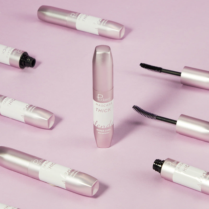 Pudaier Thick Curling Waterproof Slender Mascara Is Naturally Waterproof And Does Not Smudge Silicone Brush Head 4D Mascara - V.I.P Digital Presence