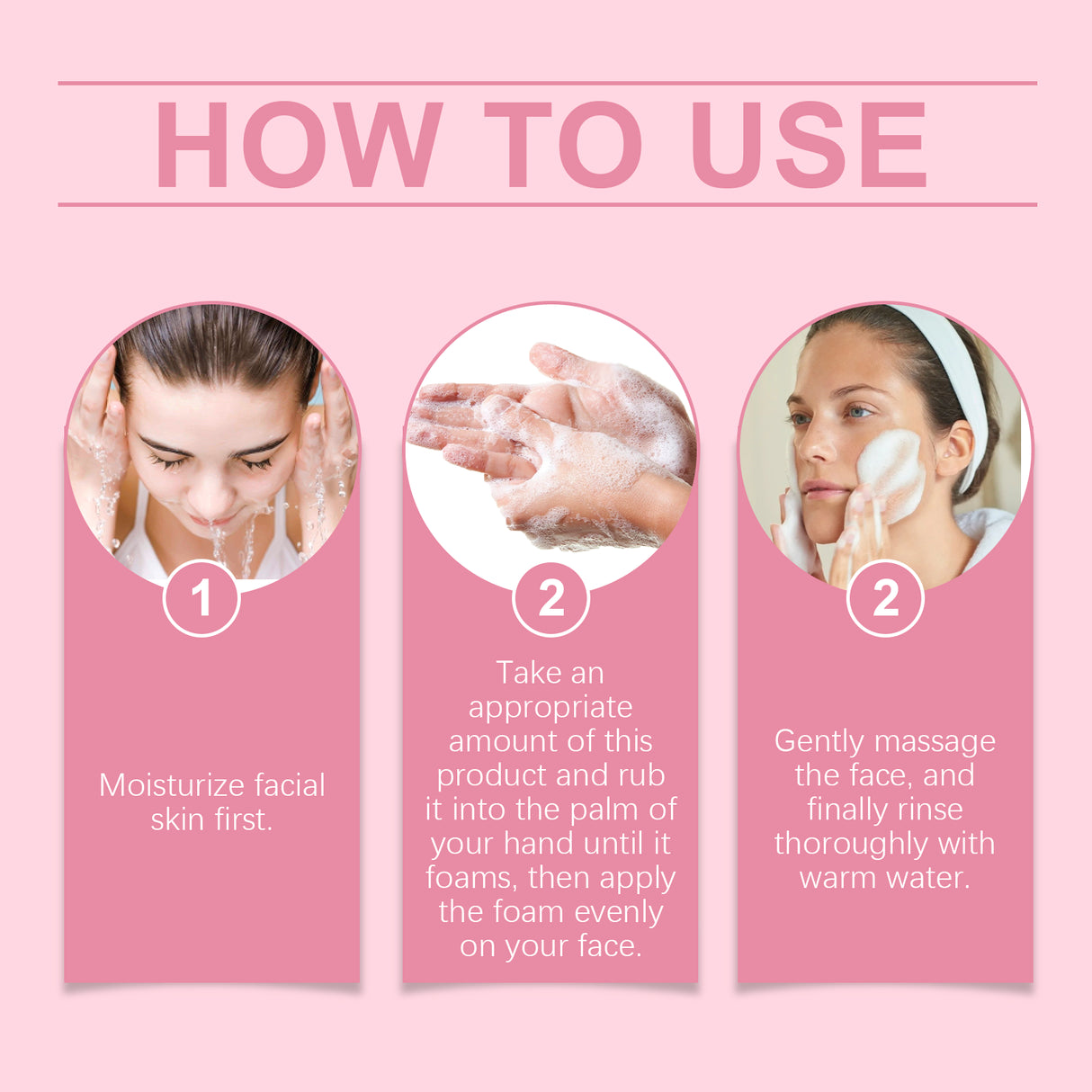 Deep Moisturizing Cleanser Clean Face Moisturizing Moisturizing Non-Tight Soothing Skin Cleanser