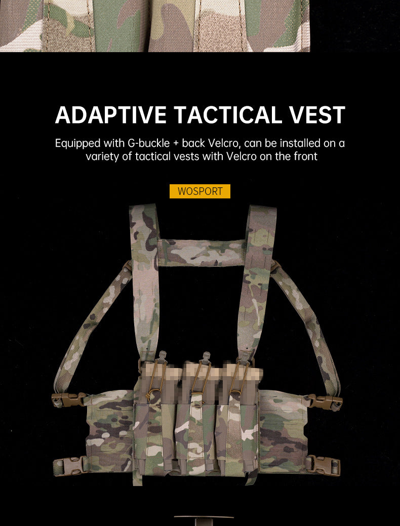 Outdoor 5.56 Triple Magazine Pouches Tactical Pouch Molle Mag Pouch for Hunting Vest - V.I.P Digital Presence