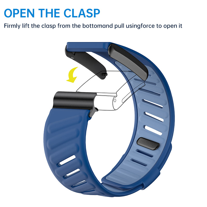 SportFlex Soft-Touch Silicone Wrist Band: a waterproof and sweatproof replacement band that is compatible with the WHOOP 4.0 HRM - V.I.P Digital Presence