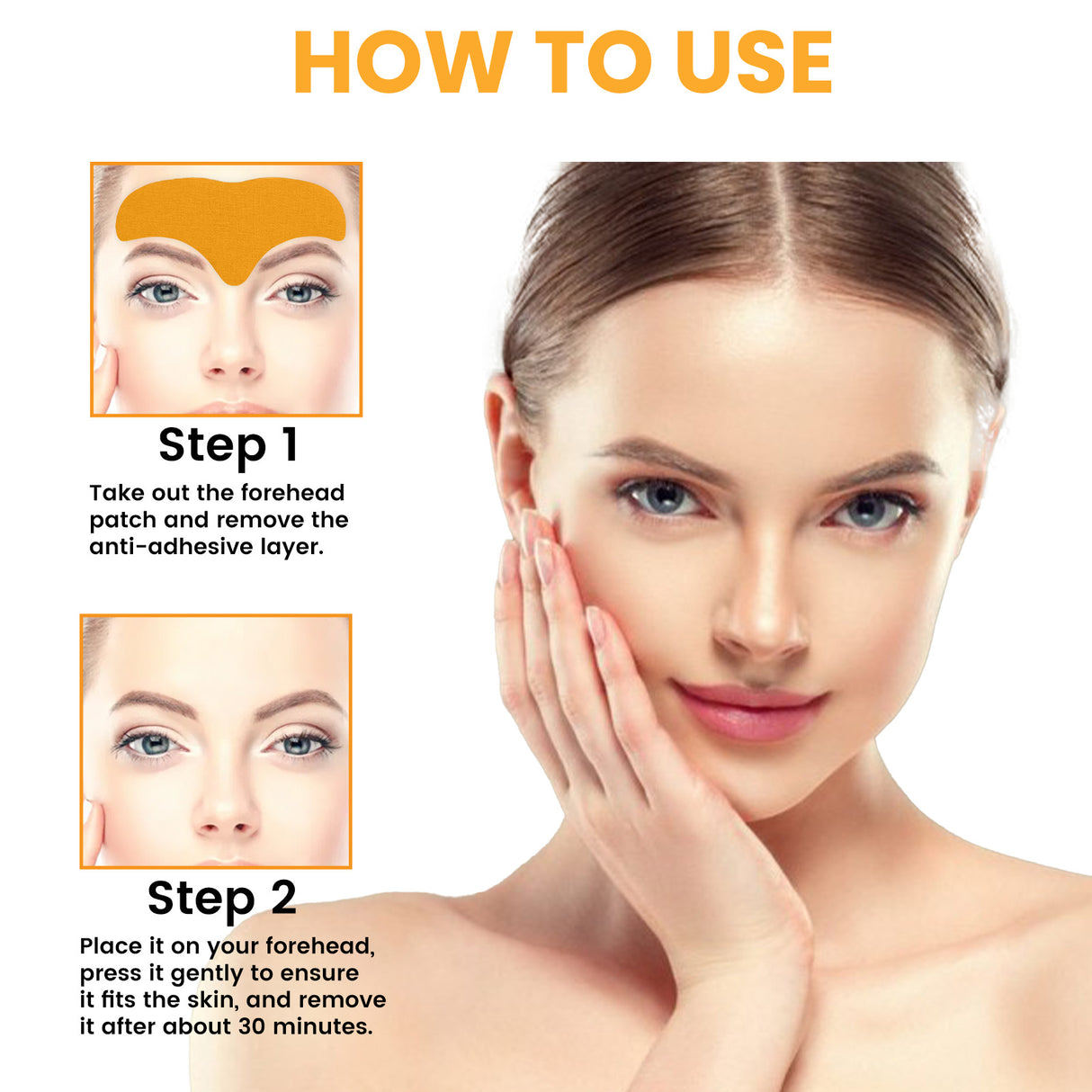 Forehead Wrinkle Patch, Fade Fine Lines Smooth Forehead Fine Lines Firming Skin Anti-Wrinkle Forehead Patch - V.I.P Digital Presence