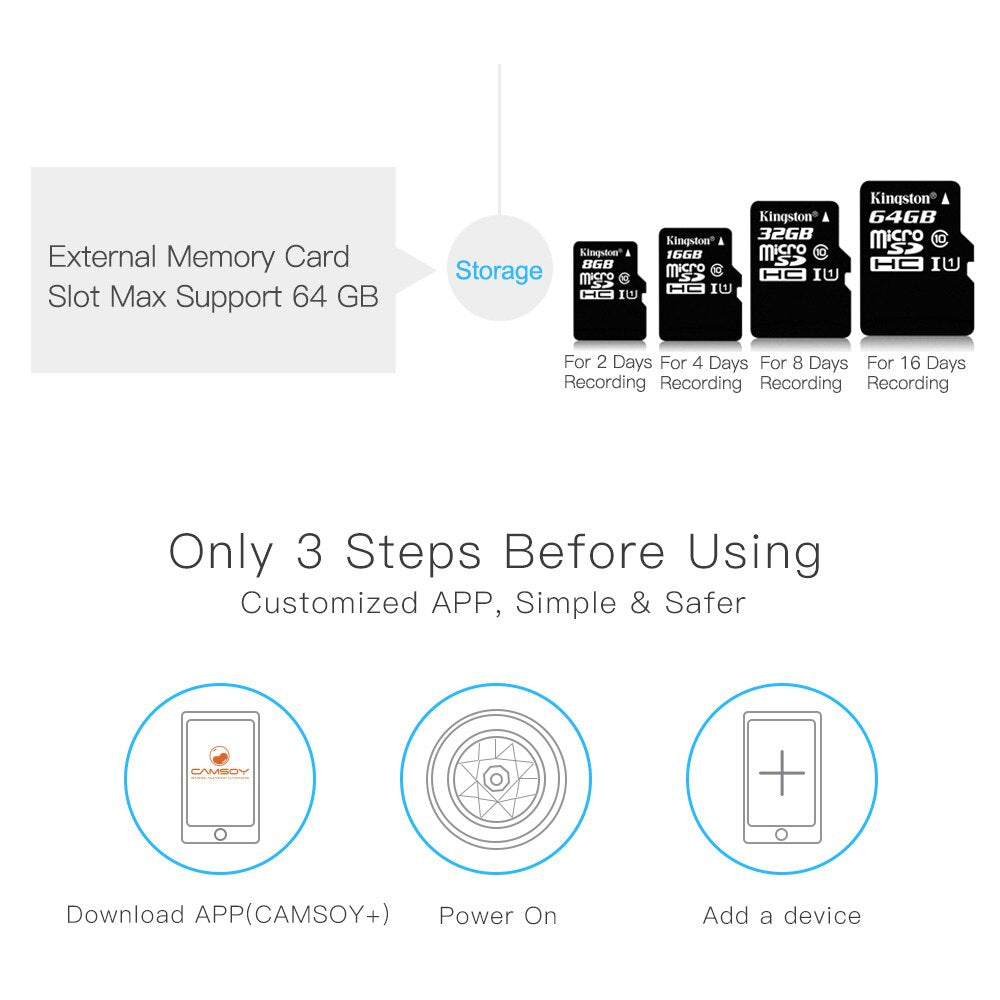 Mini cámara IP WIFI HD 1080P, vigilancia de seguridad, hogar inteligente, visión nocturna, detección de movimiento, monitor de bebé, mini cámara