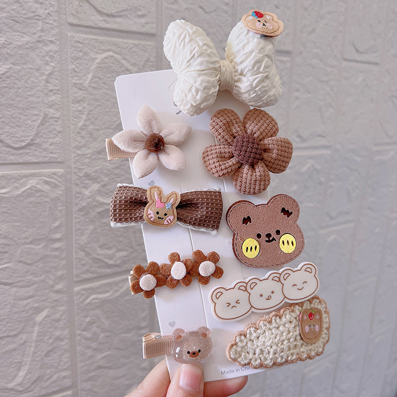 Autumn And Winter New Hair Accessories Hair Clip Girls Headdress Cute Plush Hair Side Clip - V.I.P Digital Presence