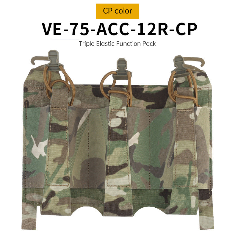 Outdoor 5.56 Triple Magazine Pouches Tactical Pouch Molle Mag Pouch for Hunting Vest - V.I.P Digital Presence