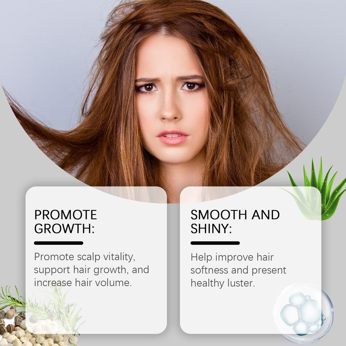 Moringa Seed Hair Care Essential Oil Hydrates, Moisturizes And Brightens Hair Care To Reduce Frizz And Smooth Hair - V.I.P Digital Presence