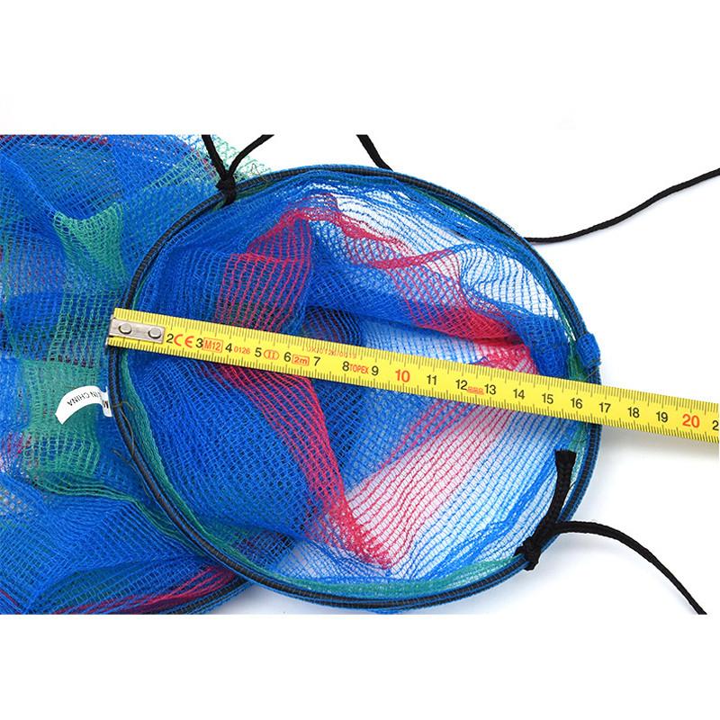LEO Colorful 3 Layers Collapsible Fishing Net Basket to Keep Fish Alive in the Water 65cm - V.I.P Digital Presence