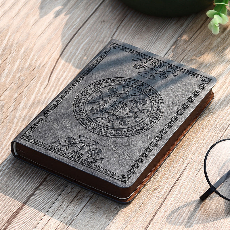 Mini notebook portable small notepad exquisite printing book students learn to write and office leather notebook A6 notebook - V.I.P Digital Presence
