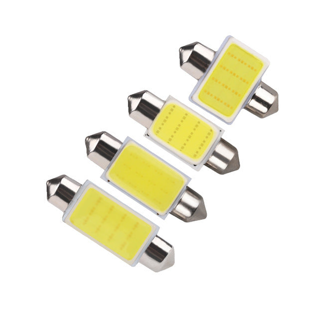 Crystal blue White 12Chips COB C5W Car Auto Festoon Dome Interior LED Lights Lamp Map Roof Reading Bulb DC12V 31/36/39/42mm - V.I.P Digital Presence