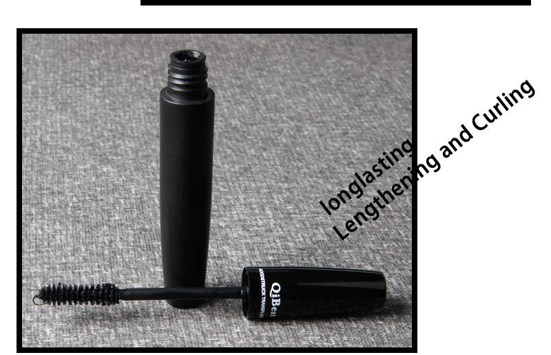Makeup Qibest Black Tube 3D Mascara Fiber Combination Set Thick And Slender - V.I.P Digital Presence