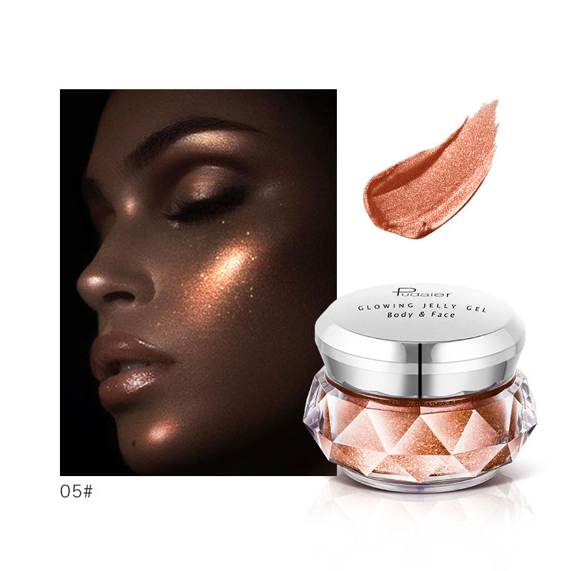 Pudaier Jelly Gel Face Highlighter Body Highlighter Mermaid Eyeshadow - V.I.P Digital Presence