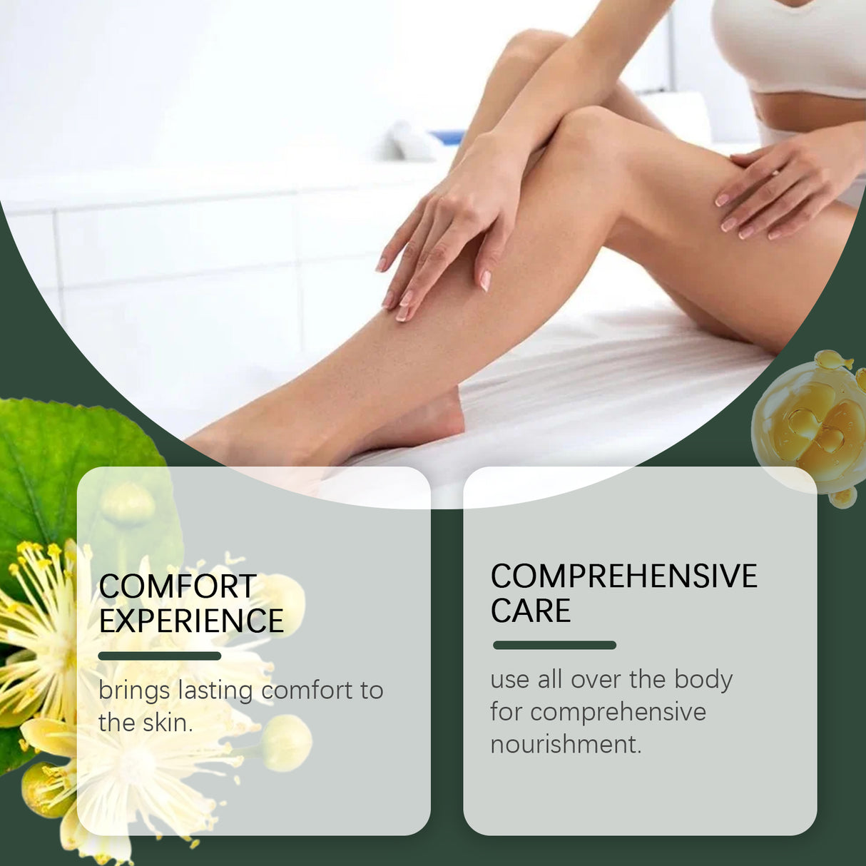 Woodsleep Handmade Honeysuckle Multi-Purpose Body Oil, Moisturizing Skin Care Nourish The Whole Body Soft And Smooth