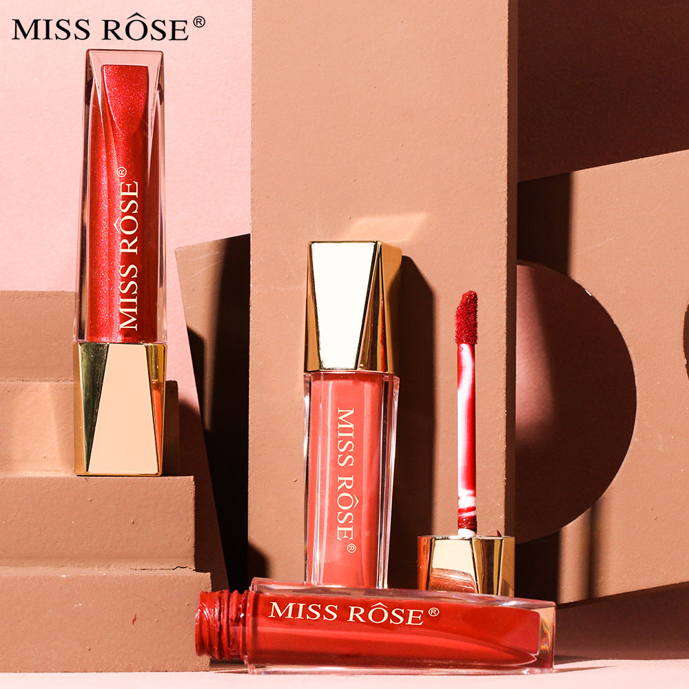 Matte Lip Gloss Liquid Pearlescent Lip Gloss Non Fading Non Stick Cup Velvet Lip Glaze Lipstick - V.I.P Digital Presence