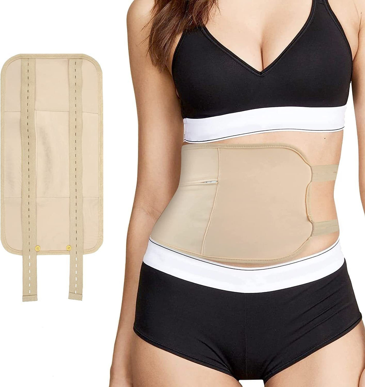 Castor oil bag is reusable, soft, and oil leak proof, with essential oil auxiliary bag and adjustable waist belt - V.I.P Digital Presence