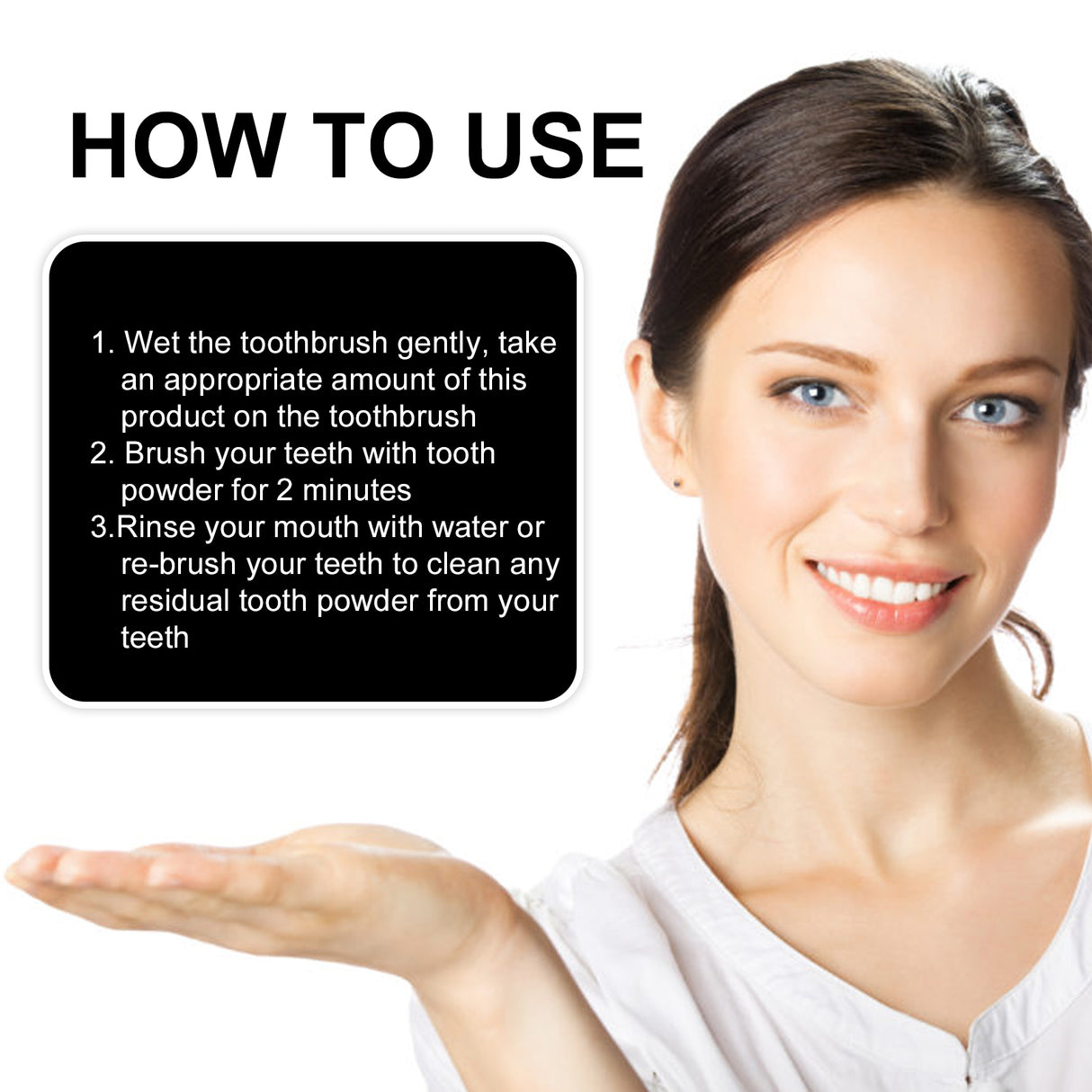 Teeth Whitening Powder, Teeth whitening beauty teeth cleaning tartar teeth yellow smoke teeth care for the mouth - V.I.P Digital Presence