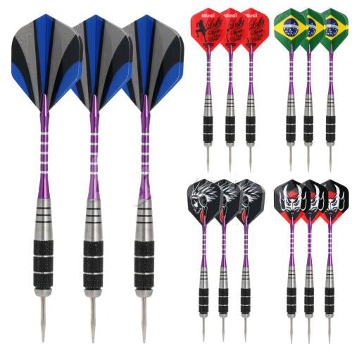 3pcs High quality nickel-plated steel tip dart