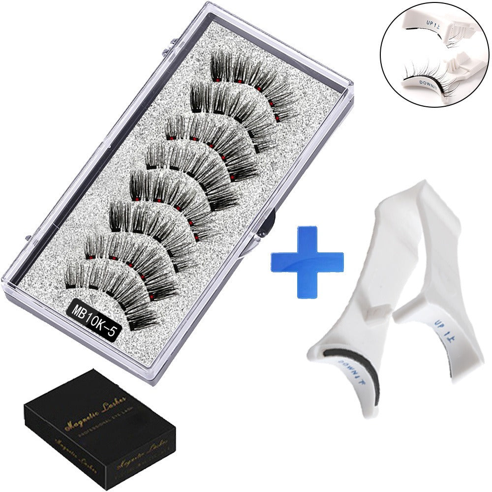 Five magnetic adhesive free magnetic eyelash clamp set for European and American thick magnetic eyelashes - V.I.P Digital Presence